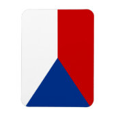 Czech Republic Flag Magnet (Vertikal)