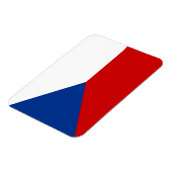 Czech Republic Flag Magnet (Linke Seite)