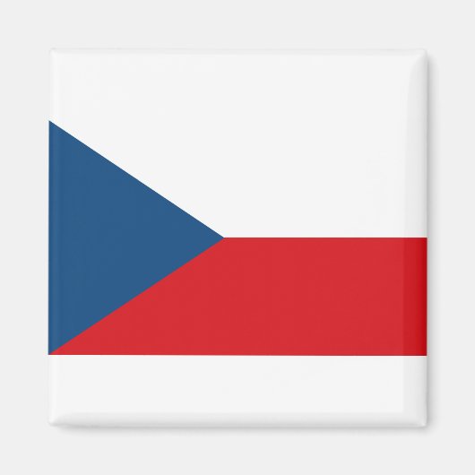 Czech Republic Flag Magnet (Vorne)