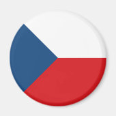Czech Republic Flag Magnet (Vorne)