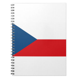 Czech Republic Flag Notizblock