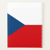 Czech Republic Flag Planer (Rückseite)