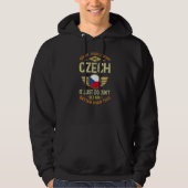 Czech Republic Flag Proud Czechs Men & Women Hoodie (Vorderseite)