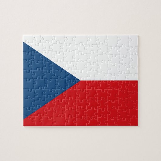 Czech Republic Flag Puzzle (Horizontal)
