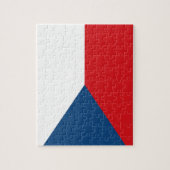 Czech Republic Flag Puzzle (Vertikal)
