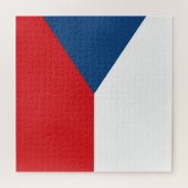 Czech Republic Flag Puzzle (Horizontal)