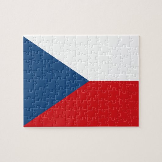 Czech Republic Flag Puzzle (Horizontal)