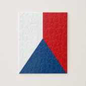 Czech Republic Flag Puzzle (Vertikal)