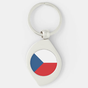 Czech Republic Flag Schlüsselanhänger