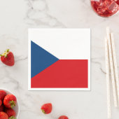 Czech Republic Flag Serviette (Beispiel)