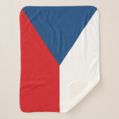 Czech Republic Flag Sherpadecke (Vorderseite)