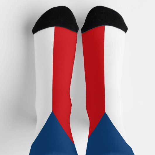 Czech Republic Flag Socken (Oben)