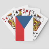 Czech Republic Flag Spielkarten (Rückseite)
