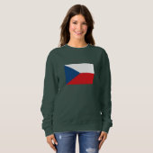 Czech Republic Flag Sweatshirt (Vorne ganz)