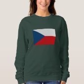 Czech Republic Flag Sweatshirt (Vorderseite)