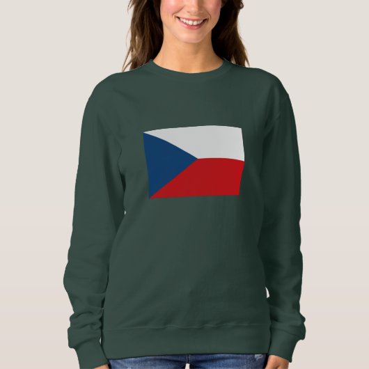 Czech Republic Flag Sweatshirt (Vorderseite)