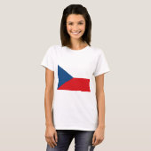 Czech Republic Flag T-Shirt (Vorne ganz)