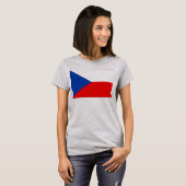 Czech Republic Flag T-Shirt (Vorne ganz)