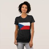 Czech Republic Flag T-Shirt (Vorne ganz)