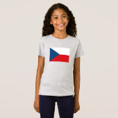 Czech Republic Flag T-Shirt (Vorne ganz)