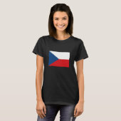 Czech Republic Flag T-Shirt (Vorne ganz)
