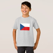 Czech Republic Flag T-Shirt (Vorne ganz)