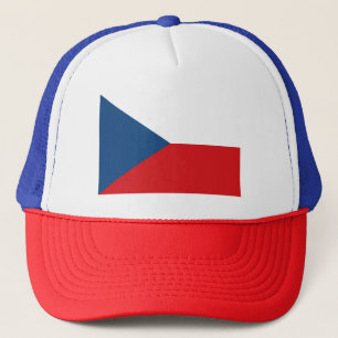 Czech Republic Flag Truckerkappe