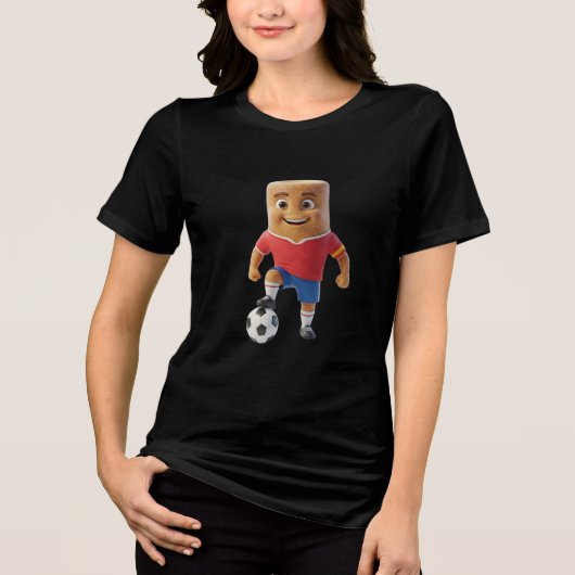Czech Republic Soccer Shirt - Funny Cinnamon Roll (Vorderseite)