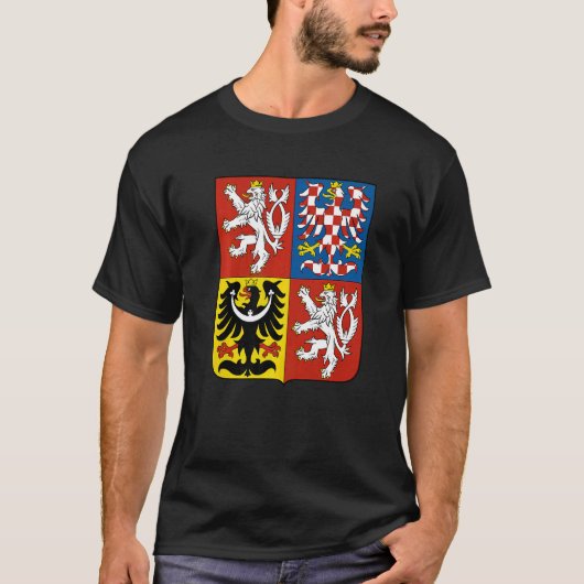 Czech Republic Symbol 2 T-Shirt (Vorderseite)