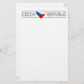 CZECH stationär - anpassen Briefpapier (Vorne/Hinten)
