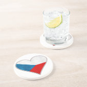 CZECH-Untersetzer Sandstein Untersetzer (Seite)