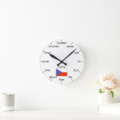 Czech Wall Clock Runde Wanduhr (Zuhause)