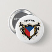 Czechia Button (Vorne & Hinten)