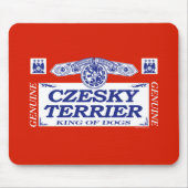 Czesky Terrier Mousepad (Vorne)