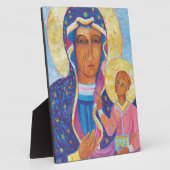 Czestochowa Black Madonna Polen Fotoplatte (Seite)