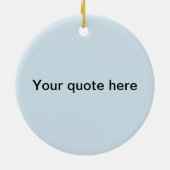 Czestochowa Black Madonna Polen Keramik Ornament (Hinten)