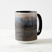 D12 Mule Deer Sweet Grass Hills Tasse (VorderseiteRechts)
