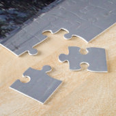 D17 Mule Deer in Snow Puzzle (Seite)