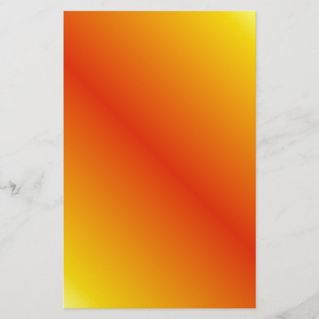 D1 Bi-Linear Gradient - Gelb bis Rot (Vorderseite)