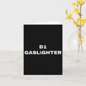 D1 Gaslighter Karte (Gelbe Blume)