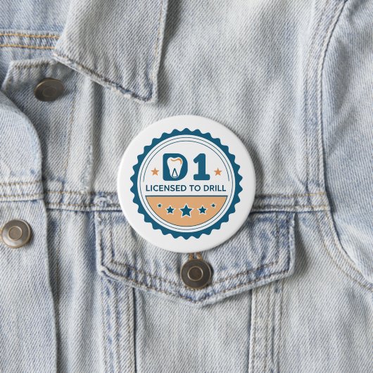 D1 to DDS Dental Student Button (Beispiel)