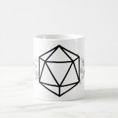D20 auf 20 Seiten die Kaffeetasse (Mittel)