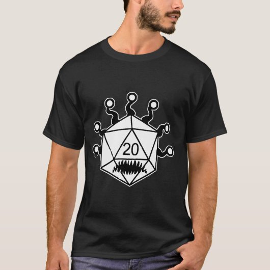 d20 Beholder! T-Shirt (Vorderseite)