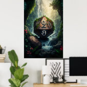D20 De Tranquility Poster (Heimbüro)