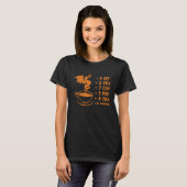 D20 Dungeon Game Coffee Potion Buff Stats Dragon A T-Shirt (Vorne ganz)