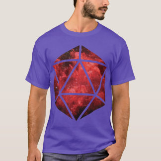 D20 Gebrochene Sicht T-Shirt