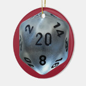 D20 KERAMIKORNAMENT (Links)