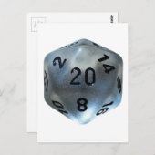 D20 POSTKARTE (Vorne/Hinten)