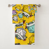 D20-Set-Muster Badhandtuch Set (Insitu)