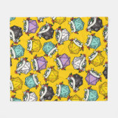 D20-Set-Muster Fleecedecke (Vorderseite (Horizontal))